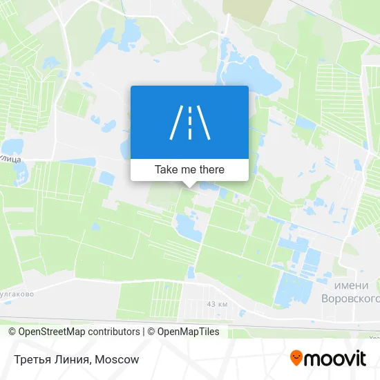 Третья Линия map