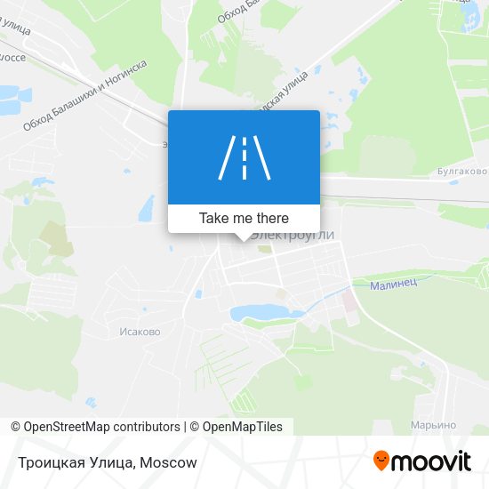Троицкая Улица map