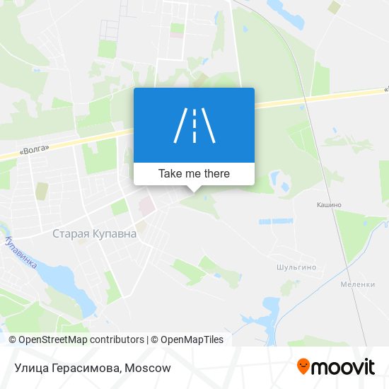 Улица Герасимова map