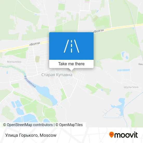 Улица Горького map