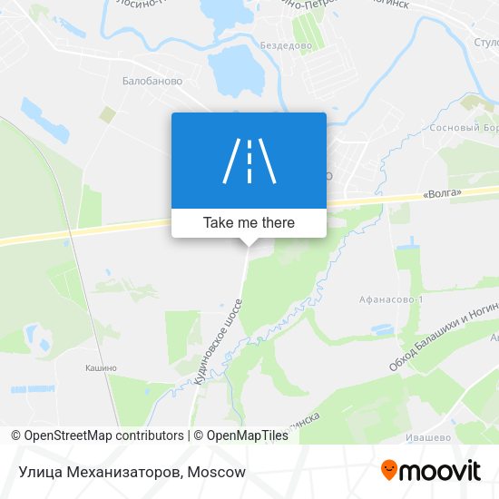 Улица Механизаторов map