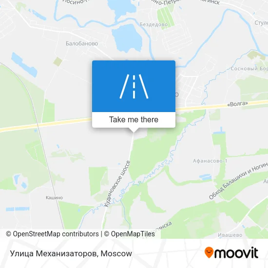 Улица Механизаторов map