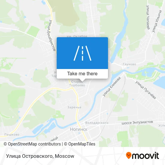 Улица Островского map