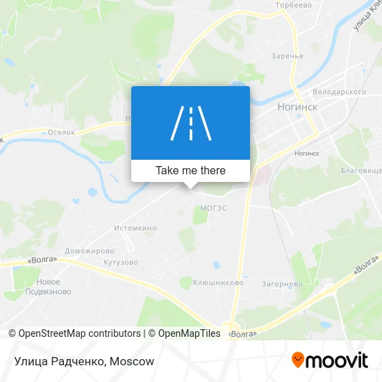 Улица Радченко map