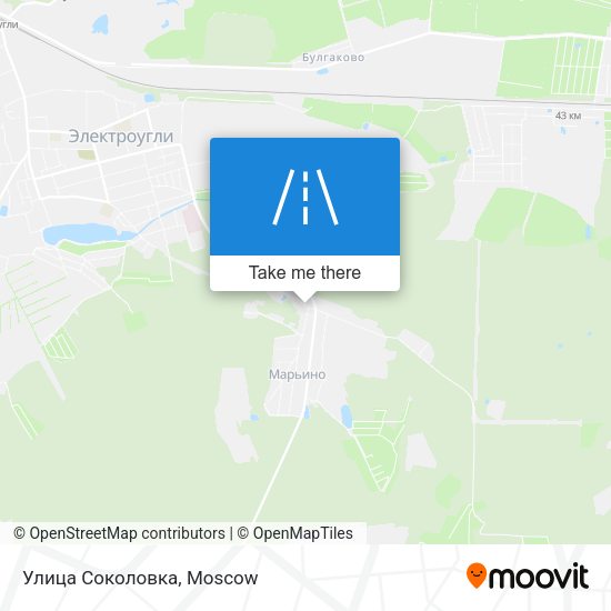 Улица Соколовка map