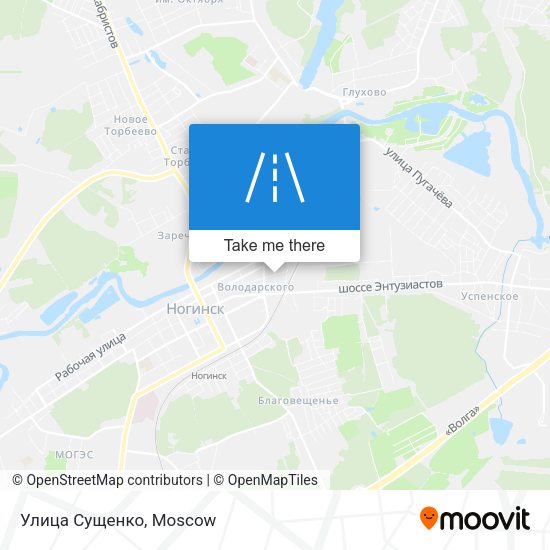 Улица Сущенко map