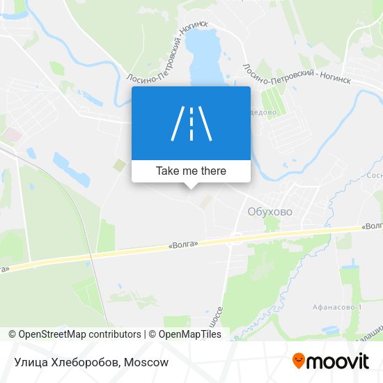 Улица Хлеборобов map
