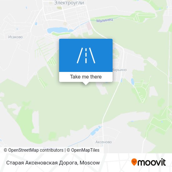 Старая Аксеновская Дорога map