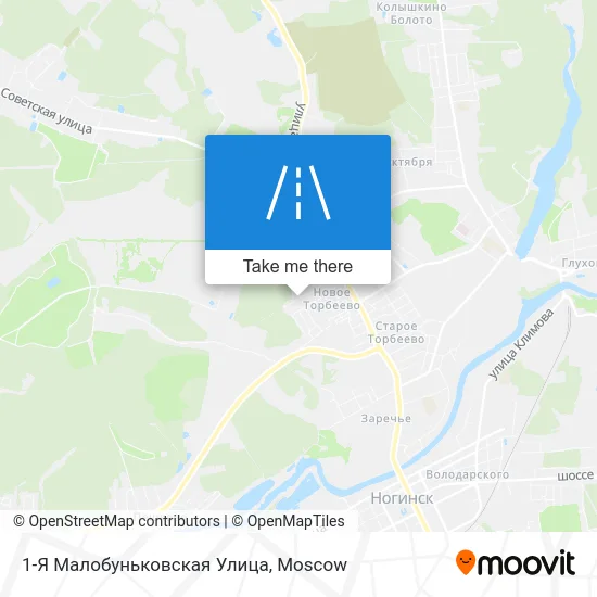 1-Я Малобуньковская Улица map