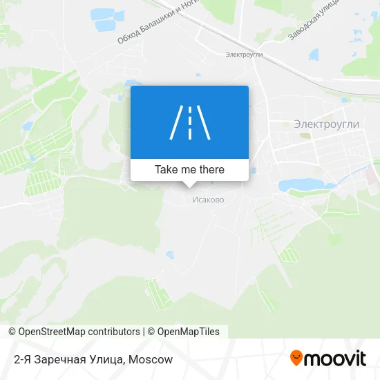 2-Я Заречная Улица map