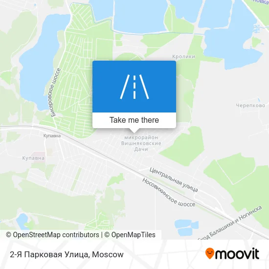 2-Я Парковая Улица map