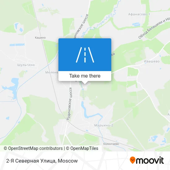 2-Я Северная Улица map