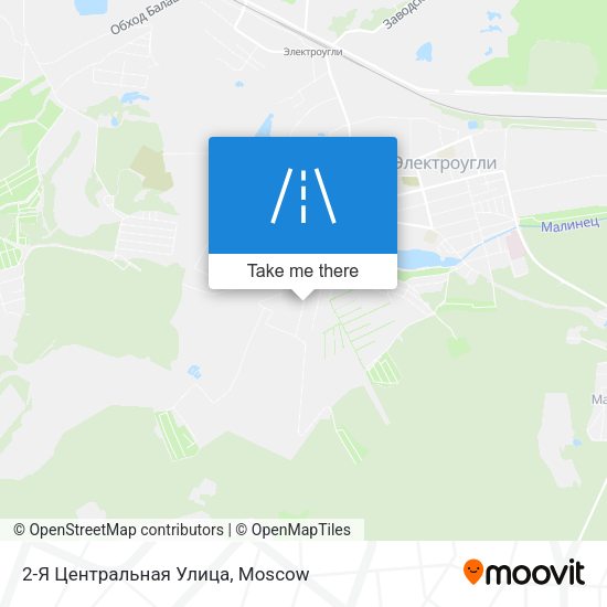 2-Я Центральная Улица map