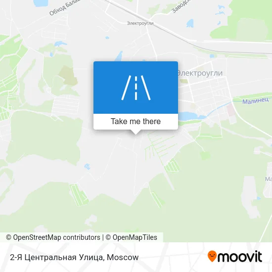 2-Я Центральная Улица map