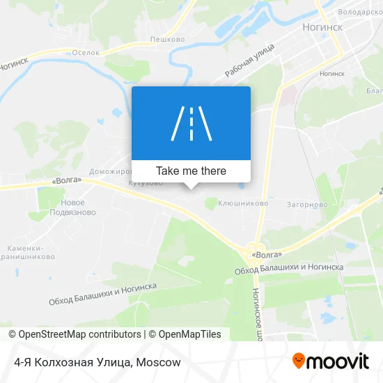 4-Я Колхозная Улица map