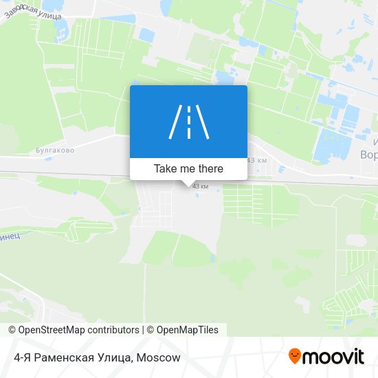4-Я Раменская Улица map