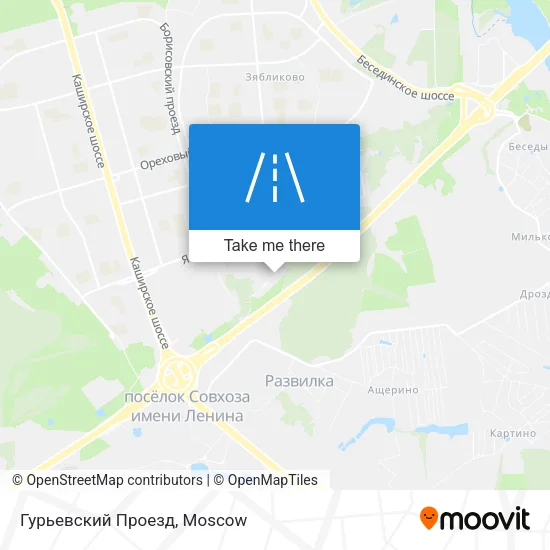 Гурьевский Проезд map