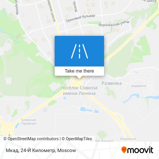 Мкад, 24-Й Километр map