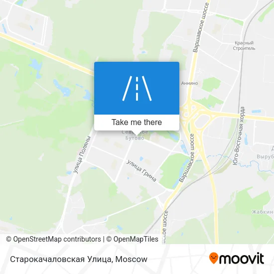 Старокачаловская Улица map