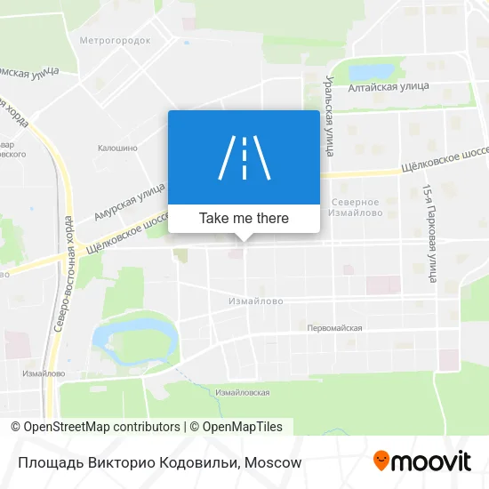 Площадь Викторио Кодовильи map