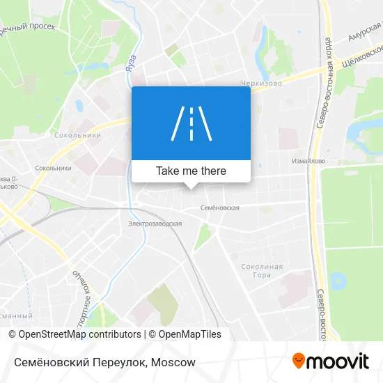 Семёновский Переулок map