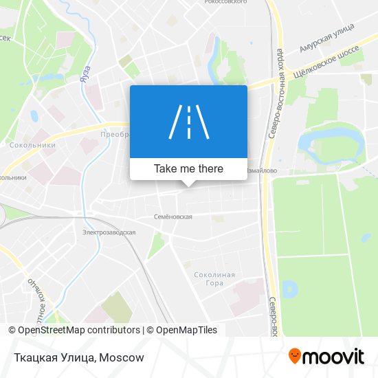 Ткацкая Улица map