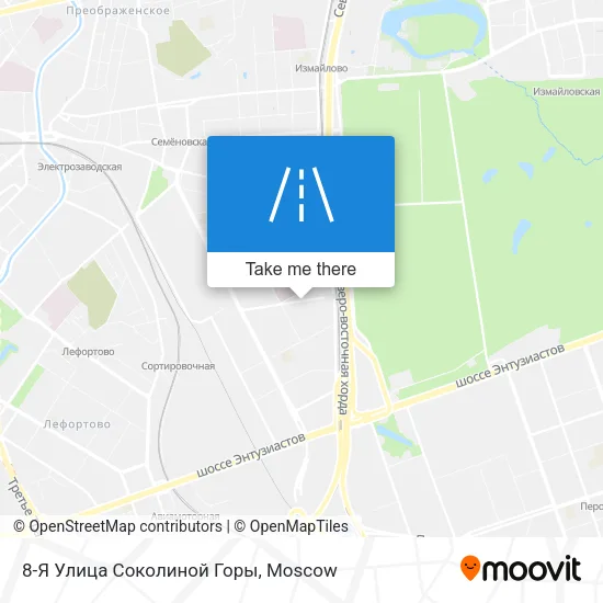 8-Я Улица Соколиной Горы map