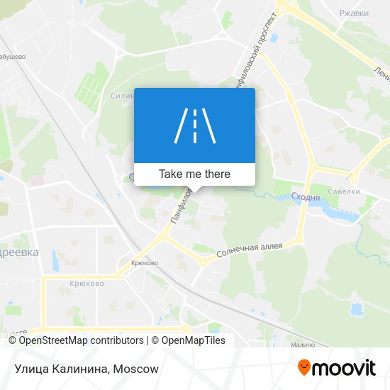 Улица Калинина map