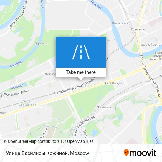 Улица Василисы Кожиной map