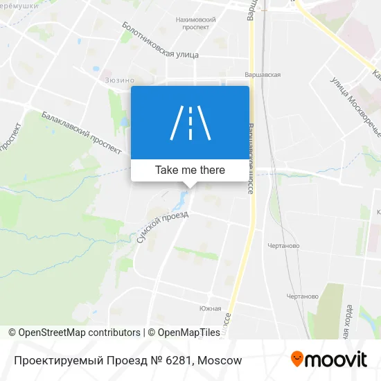 Проектируемый Проезд № 6281 map