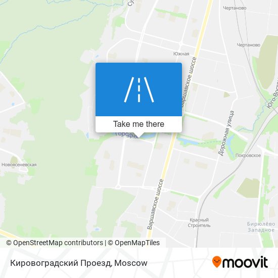 Кировоградский Проезд map