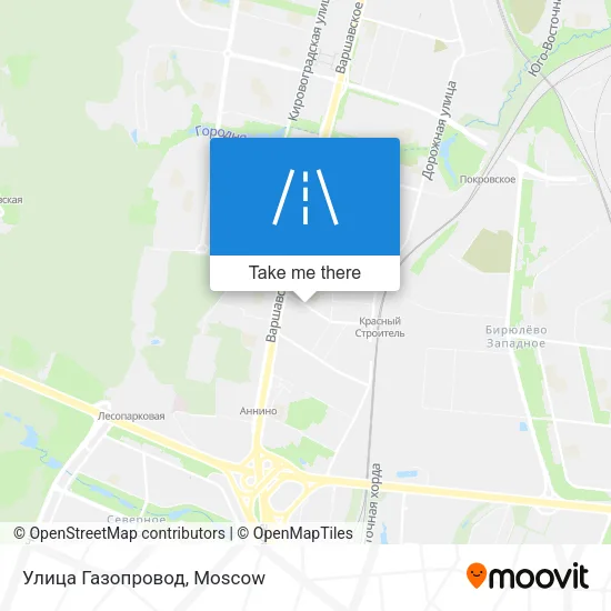 Улица Газопровод map