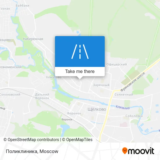 Поликлиника map