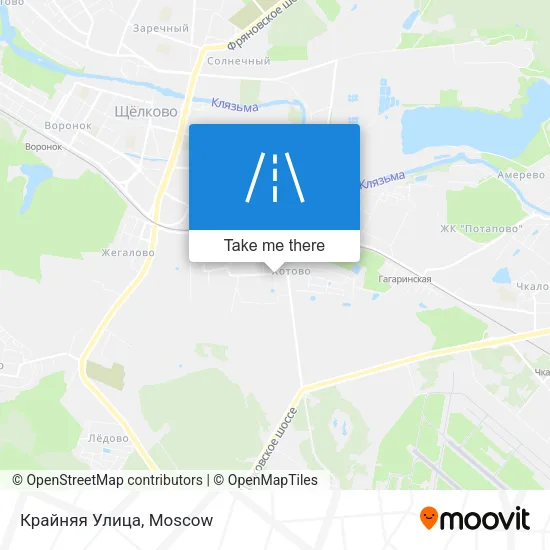 Крайняя Улица map