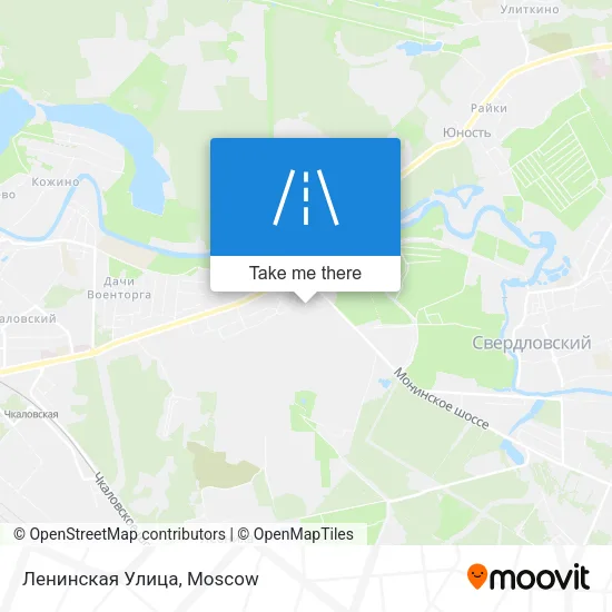 Ленинская Улица map