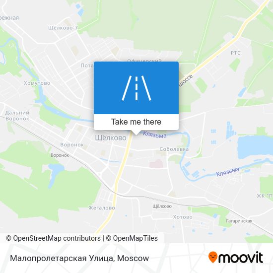Малопролетарская Улица map