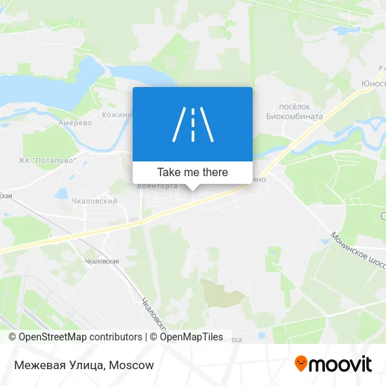 Межевая Улица map