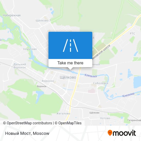 Новый Мост map