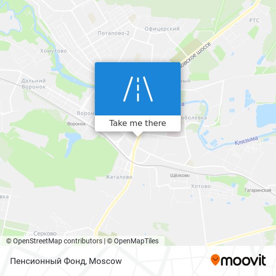 Пенсионный Фонд map