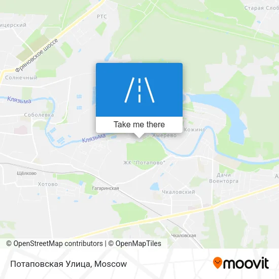 Потаповская Улица map