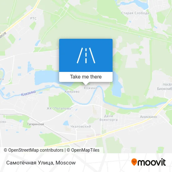Самотёчная Улица map