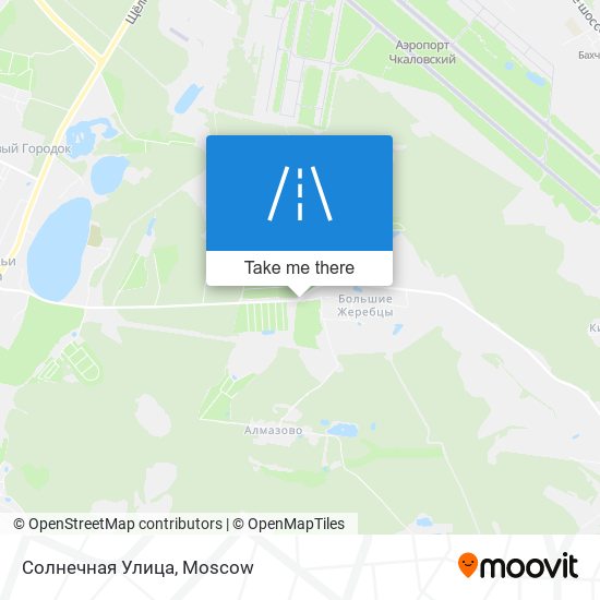 Солнечная Улица map