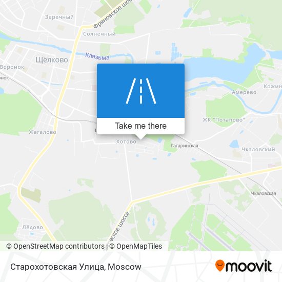 Старохотовская Улица map