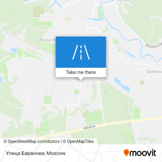 Улица Баранова map