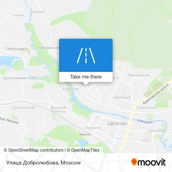 Улица Добролюбова map