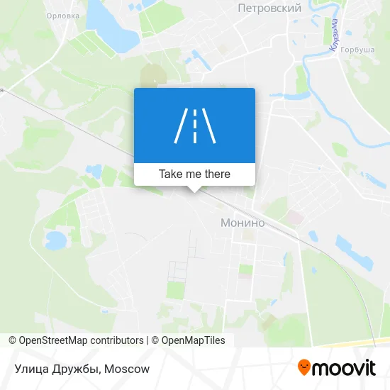Улица Дружбы map