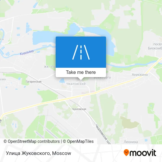 Улица Жуковского map
