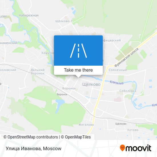 Улица Иванова map