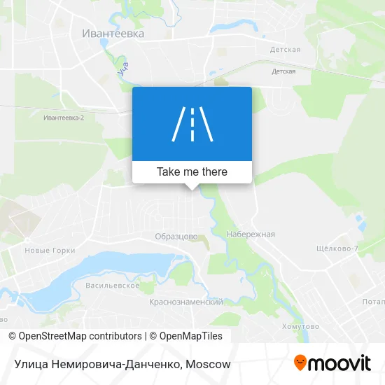 Улица Немировича-Данченко map