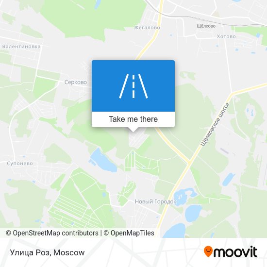 Улица Роз map